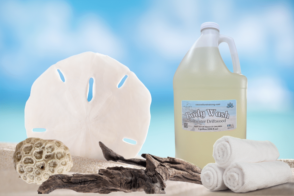 uScore Body Wash 1 Gal - Saltwater uScore Body Wash Saltwater Driftwood 1 Gallon