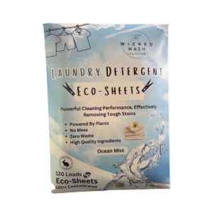 Wicked Wash Laundry Sheets Packaging